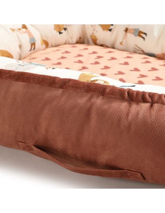 La Millou Kokon Velvet Collection Best nest M ( Heartbeat Pink Music - Ginger )