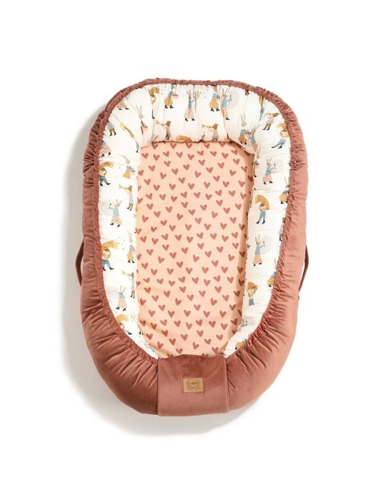 La Millou Kokon Velvet Collection Best nest M ( Heartbeat Pink Music - Ginger )