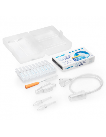 Katarek Aspirator kataru Complete Secure+ z solą fizjologiczną Katarek Aspirator kataru Complete Secure+ z solą fizjologiczną