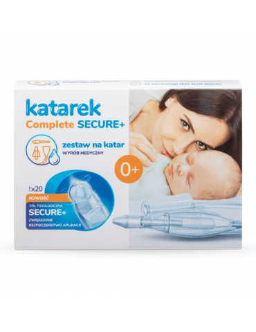 Katarek Aspirator kataru Complete Secure+ z solą fizjologiczną