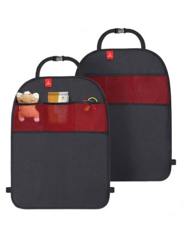 Royal Rascals Mata ochronna do samochodu z organizerem czarna 2szt