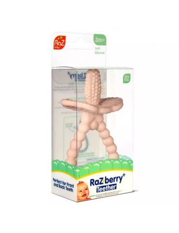 RaZ Baby Gryzak malina plus różowy 3m+