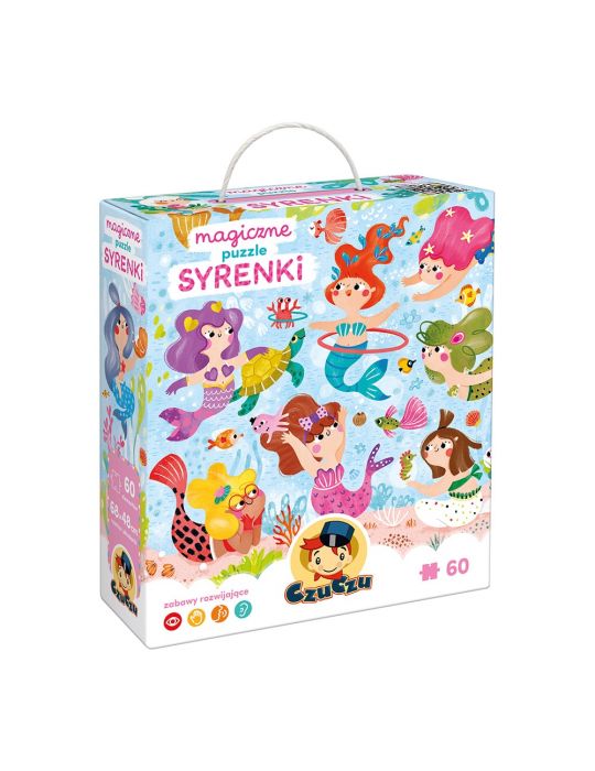 CzuCzu Magiczne puzzle Syrenki