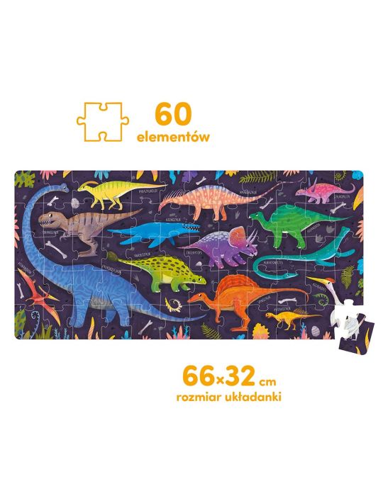 CzuCzu Puzzle Grr dinozaury 4+