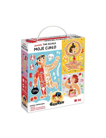 CzuCzu Puzzle Tak działa Moje ciało 5+ CzuCzu Puzzle Tak działa Moje ciało 5+