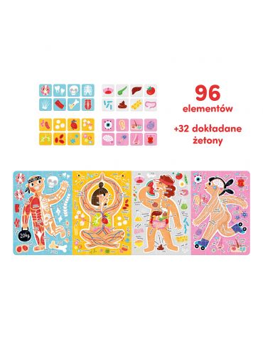 CzuCzu Puzzle Tak działa Moje ciało 5+ CzuCzu Puzzle Tak działa Moje ciało 5+
