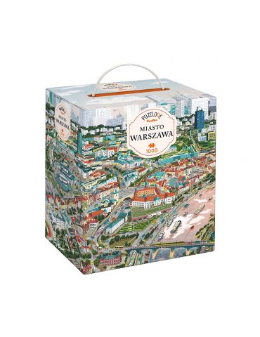 CzuCzu Puzzlove Miasto Warszawa 1000 elementów