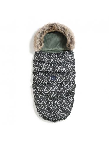 La Millou Śpiworek Aspen Winterproof Stroller Bag Combo ( Pretty Black - Khaki )