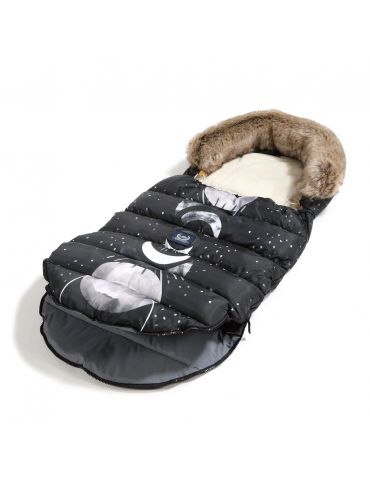 La Millou Śpiworek do wózka Aspen Winterproof Stroller Bag Uni ( Dark Luna - Rafaello )