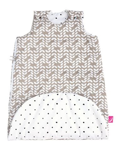 Motherhood Śpiworek bawełniany Zip-a-Round 2w1 3-18mc Classic beżowy