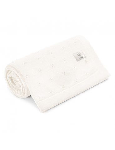 Yosoy Koc dziany 100% merino wool jersey Kremowy