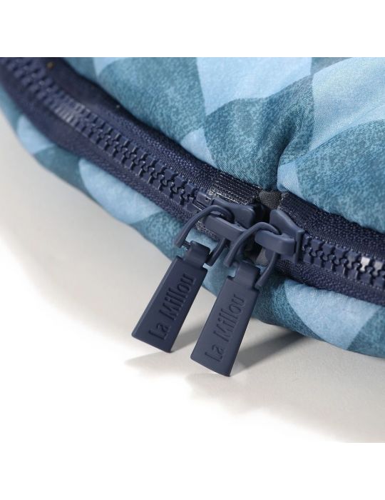 La Millou Śpiworek do wózka Aspen Winterproof Stroller Bag Uni ( Prince Chessboard - Wind Blue )