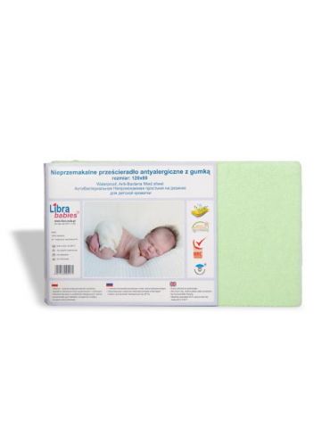 Libra prześcieradło nieprzemakalne 120/60 membrana