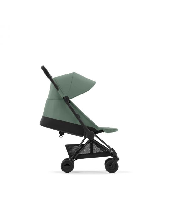 Cybex Coya Wózek spacerowy Matt black Leaf green
