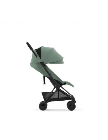 Cybex Coya Wózek spacerowy Matt black Leaf green