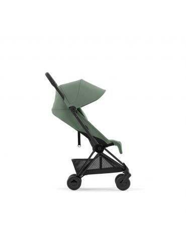 Cybex Coya Wózek spacerowy Matt black Leaf green