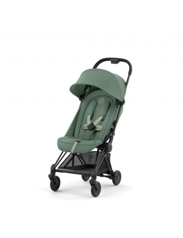 Cybex Coya Wózek spacerowy Matt black Leaf green