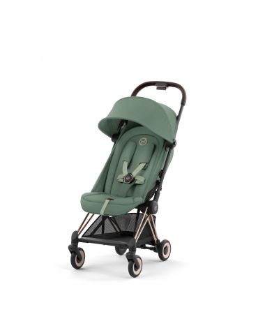Cybex Coya Wózek spacerowy Rosegold Leaf green