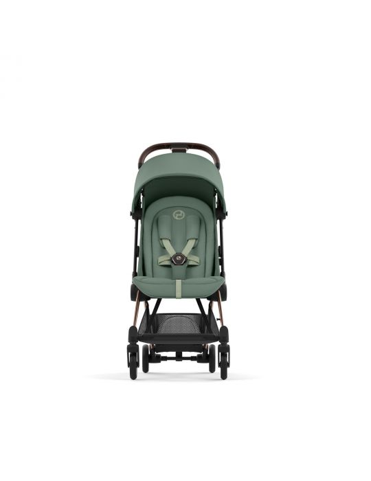Cybex Coya Wózek spacerowy Rosegold Leaf green