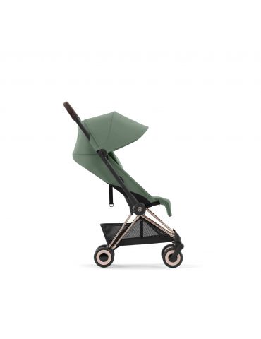 Cybex Coya Wózek spacerowy Rosegold Leaf green