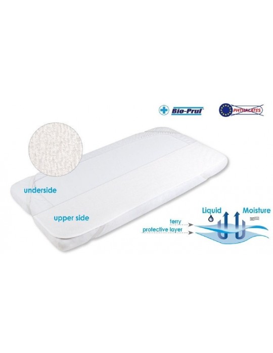 BabyMatex Podkład higieniczny STABILE na materac 60x120 cm z gumką 