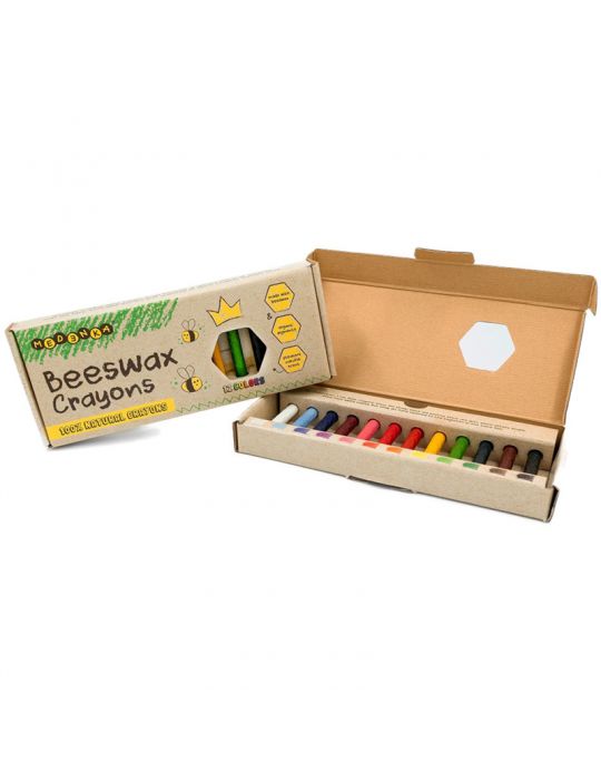 Medenka Kredki z wosku pszczelego Classic 3+ 12 kolorów