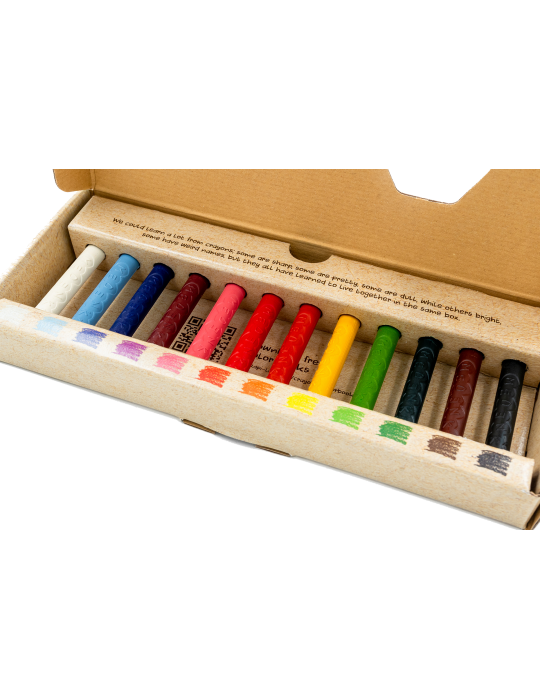 Medenka Kredki z wosku pszczelego Classic 3+ 12 kolorów