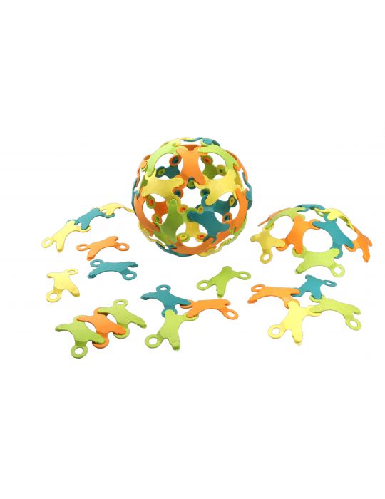 Binabo Klocki Eko elastyczne 60 elementów Qelements