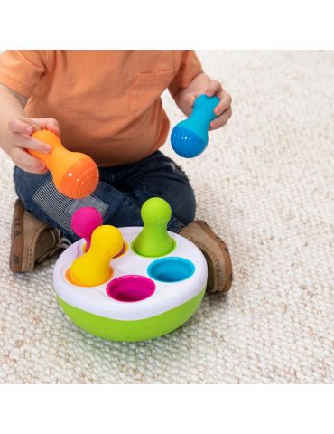 Spinny Pins Sorter Kolorowe Wański Wstańki Qelements