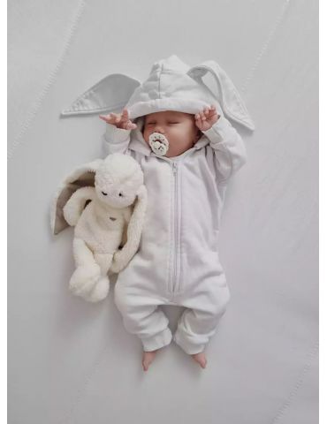 Szumisie Królik 5w1 z lampką szare uszka