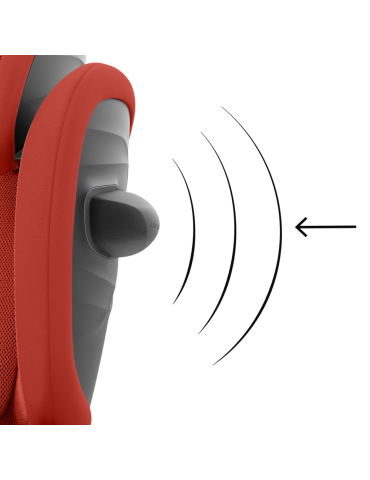 Cybex Solution G i-Fix Fotelik Samochodowy 15-50kg Plus Hibiscus Red