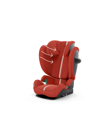 Cybex Solution G i-Fix Fotelik Samochodowy 15-50kg Plus Hibiscus Red