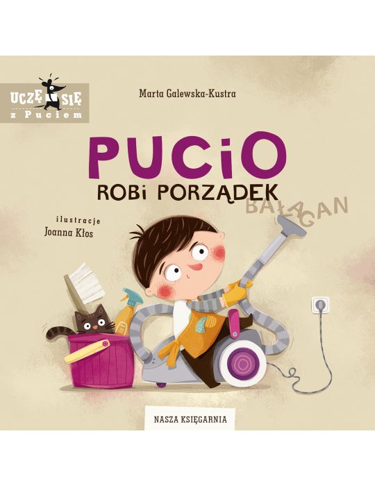 Książeczka Pucio robi porządki. M.Galewska-Kustra