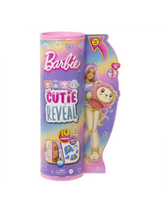 Mattel Barbie Cutie Reveal Lalka Lew słodkie stylizacje