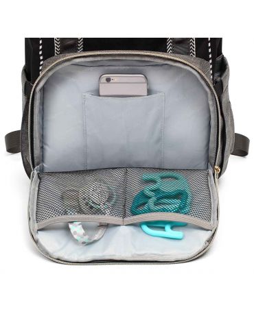 BabyOno Plecak dla mamy Torba do wózka Basic Oslo Style