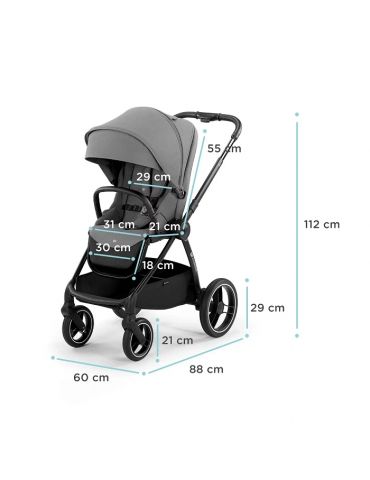 Kinderkraft Nea wózek spacerowy Midnight black