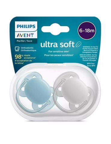 Avent Philips Smoczek uspokajający Ultra Soft 6-18 boy