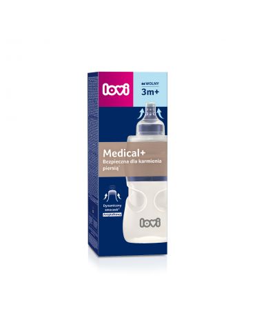 Lovi Butelka Medical+ 250ml 3+