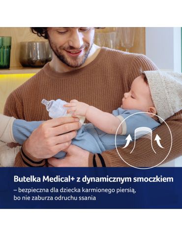 Lovi Butelka Medical+ 250ml 3+ Lovi Butelka Medical+ 250ml 3+