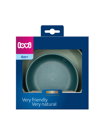 Lovi Miseczki dla niemowląt 2szt Pistachio
