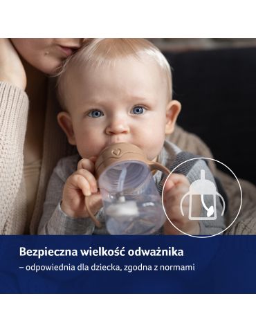 Lovi Pierwszy kubek z obciążoną słomką 150ml Green