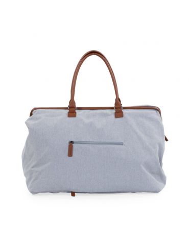 Childhome Torba Mommy Bag Kanwas szara