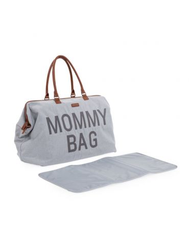 Childhome Torba Mommy Bag Kanwas szara Childhome Torba Mommy Bag Kanwas szara