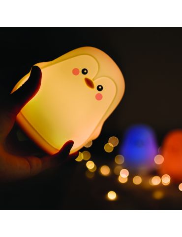 InnoGio Lampka silikonowa nocna Giopenguin