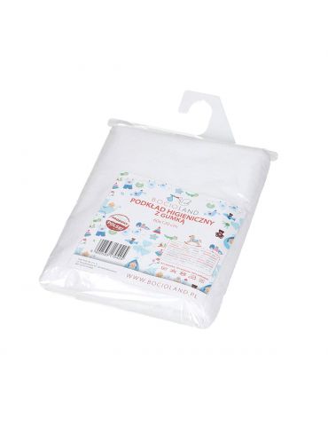 Bocioland Podkład podgumowany z gumką 90x40