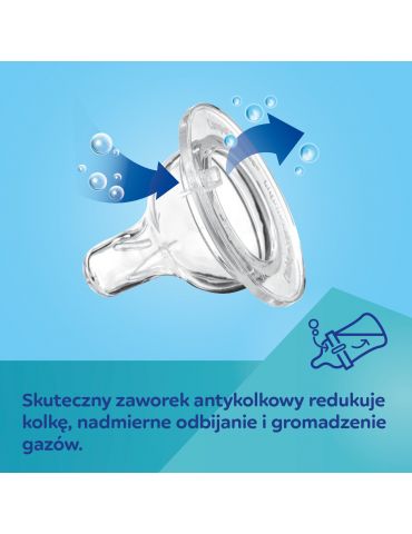 Canpol Babies Butelka antykolkowa EasyStart Mountains 240ml green