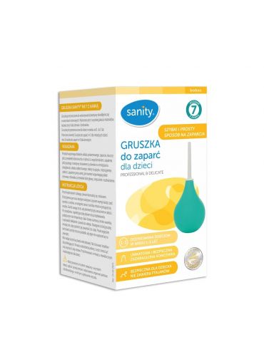 Sanity Gruszka do zaparć dla dzieci 1-3 lat nr 7