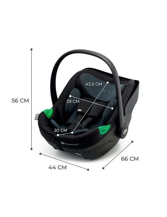 Kinderkraft I-Care i-size Fotelik samochodowy 0-13 kg Black