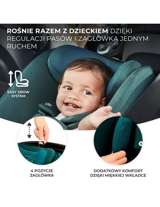 Kinderkraft I-Care i-size Fotelik samochodowy 0-13 kg Black