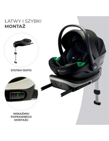 Kinderkraft I-Care i-size Fotelik samochodowy 0-13 kg Black